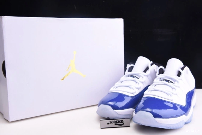 1st Kicks Jordan Concord Low AH7860-100 11 White Air Retro 0710